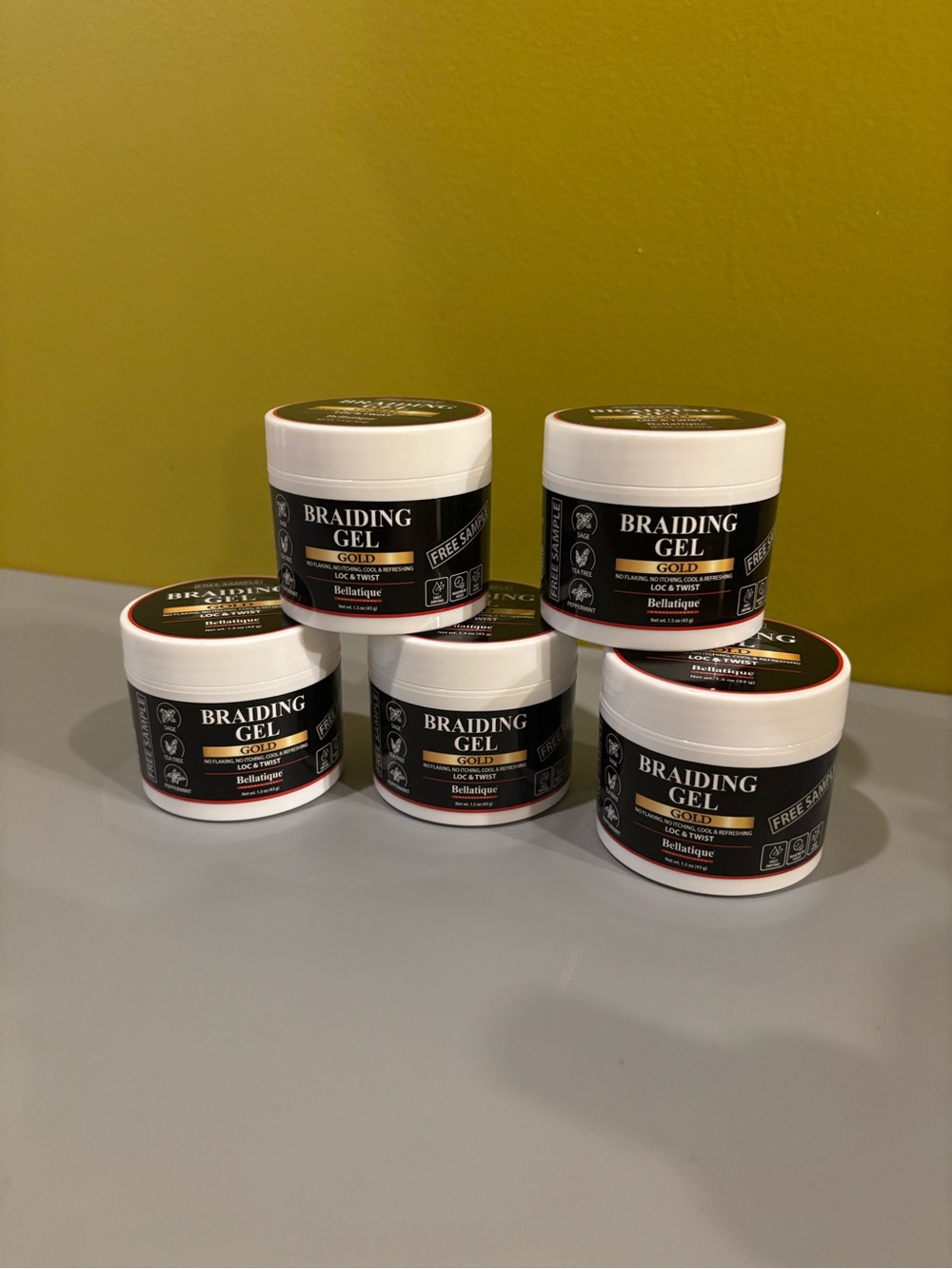 5 Braiding Gel Gold